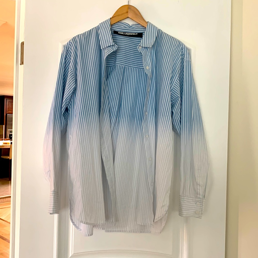 Karl Lagerfeld Botton Shirt- Size M